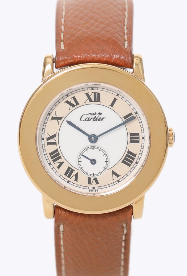 Cartier Vintage Vermeil Must II  Watch - 3