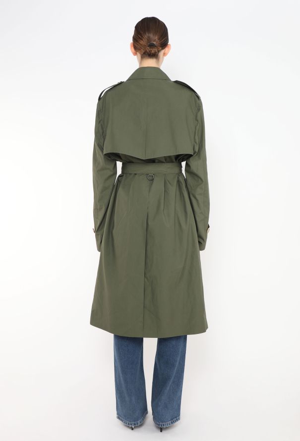 Céline S/S 2019 Gabardine Belted Trench - 5