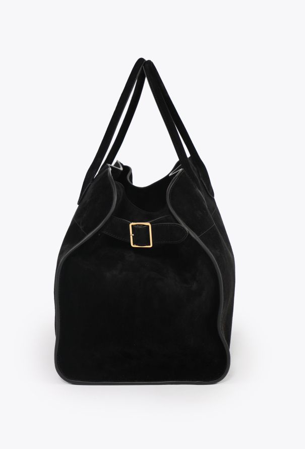 The Row Black Suede Margaux 17 - 4