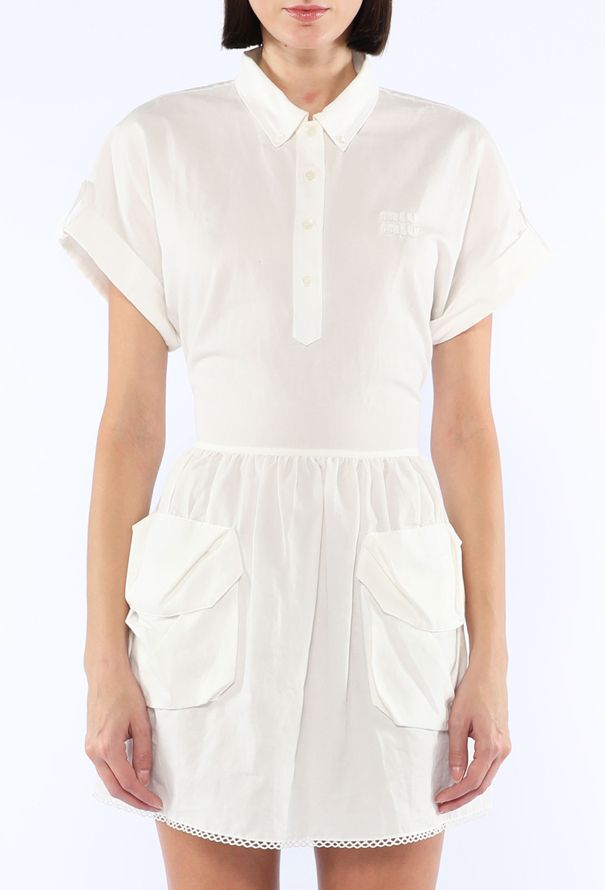 Miu Miu Short Sleeve Pocket Dress, 2026 - 3