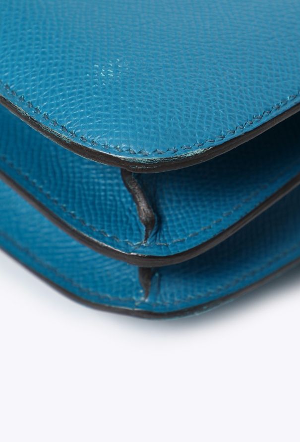 Hermès Bleu Izmir Epsom Constance Elan 25 - 11