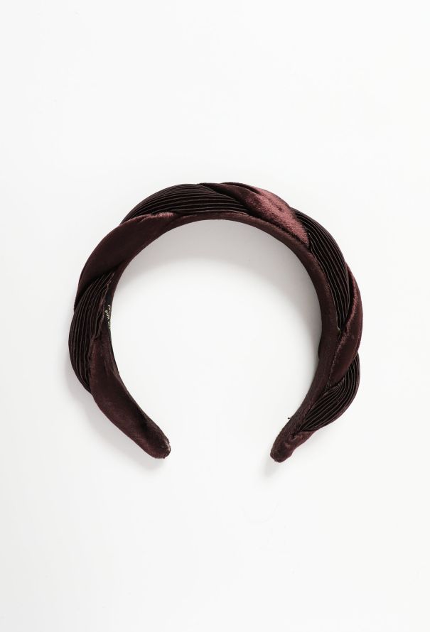 バイヤー厳選用品 Alexandre de Paris Velvet Headband | Authentic & Vintage | ReSee ヘアアクセサリー