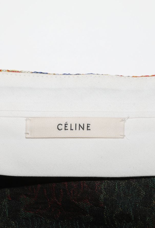 Céline Resort 2012 Floral Brocade Skirt - 6