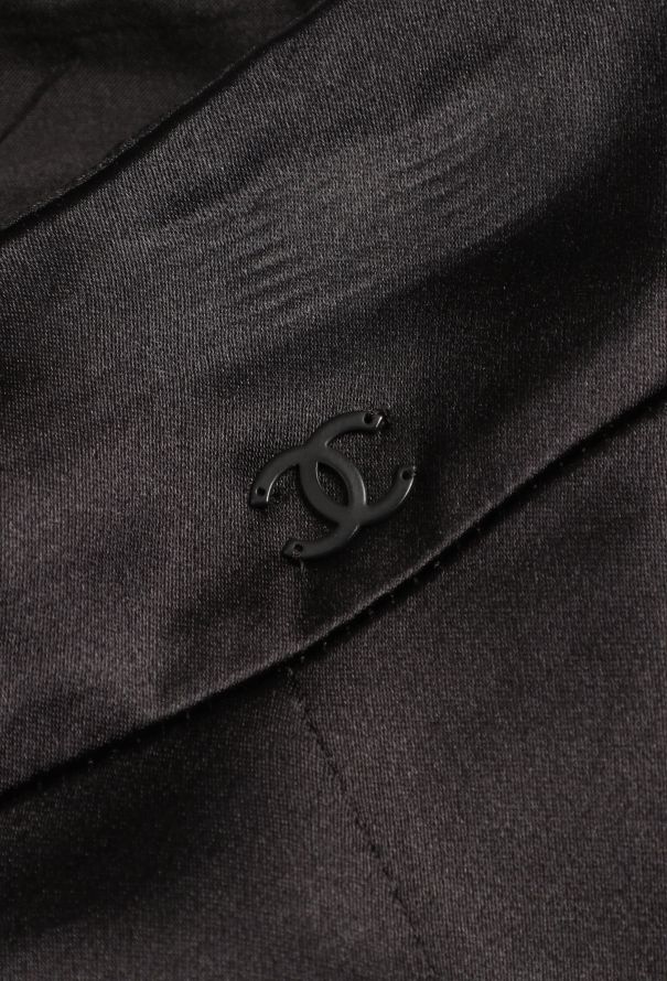 Chanel 2005 Pleated Charmeuse Skirt - 6 Chanel 2005 Pleated Charmeuse Skirt - 6