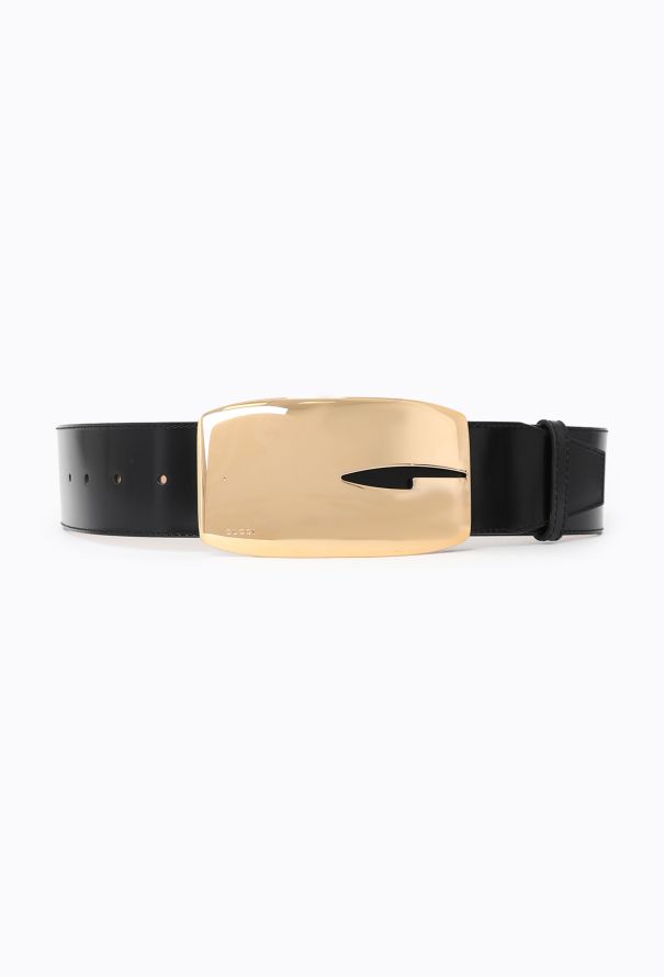 Gucci S/S 2023 Patent 'G' Buckle Belt