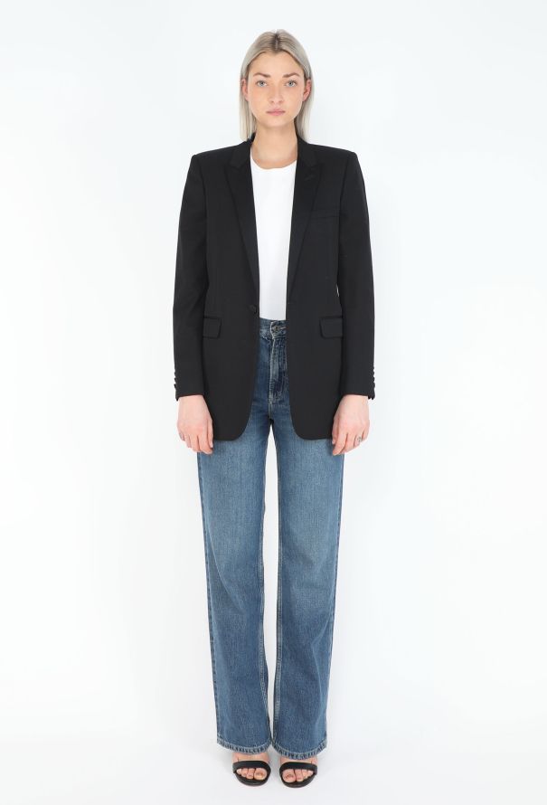 Saint Laurent S/S 2013 Classic Smoking Blazer - 4