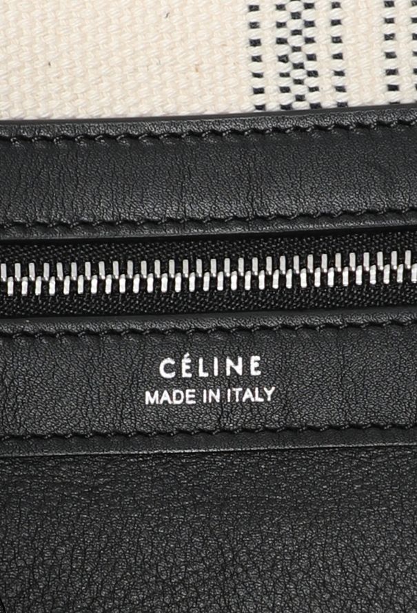 Céline Striped Canvas Phantom Tote - 12 Céline Striped Canvas Phantom Tote - 12