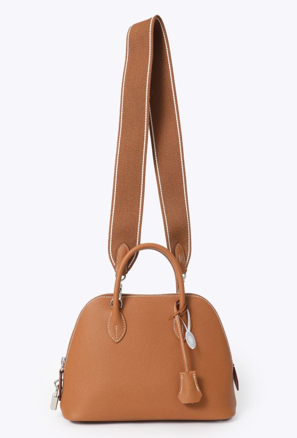 Hermès Gold Epsom Bolide 1923 - 25 Strap Bag - 3