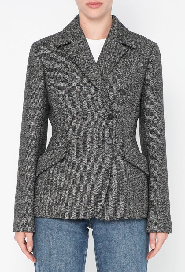 Dior F/W 2019 Hourglass Bar Jacket - 1
