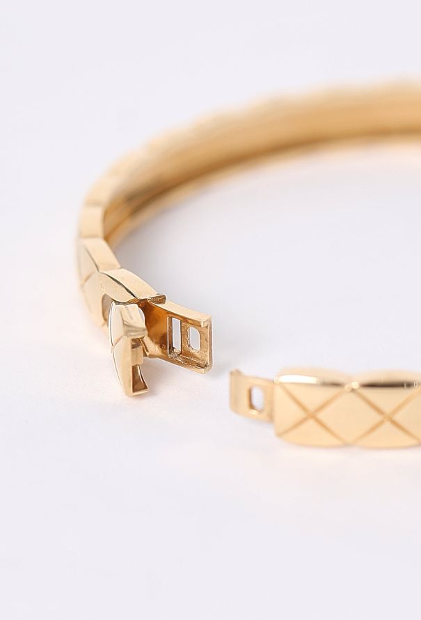 Chanel 18K Yellow Gold Coco Crush Bracelet - 7