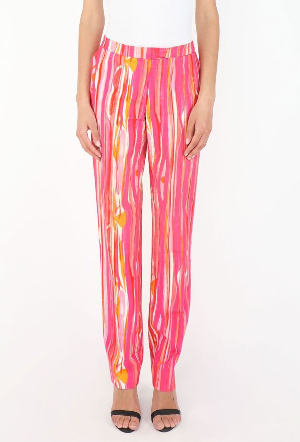 Gucci S/S 1996 Graphic Printed Trousers - 5