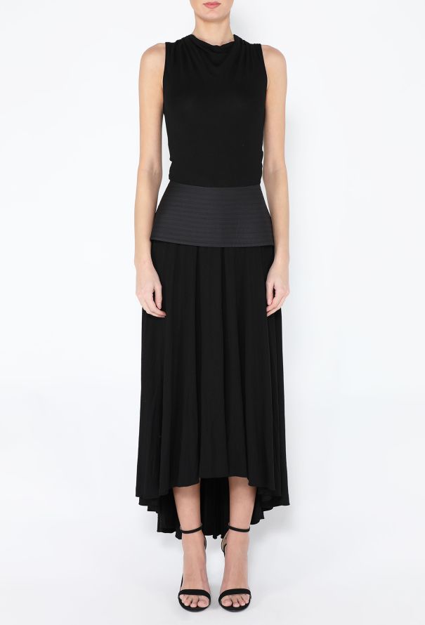 Loewe 2022 Peplum Jersey Dress - 3