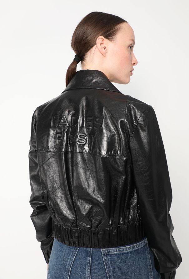 Chanel S/S 2015 'Ladies First' Lambskin Bomber - 3 Chanel S/S 2015 'Ladies First' Lambskin Bomber - 3