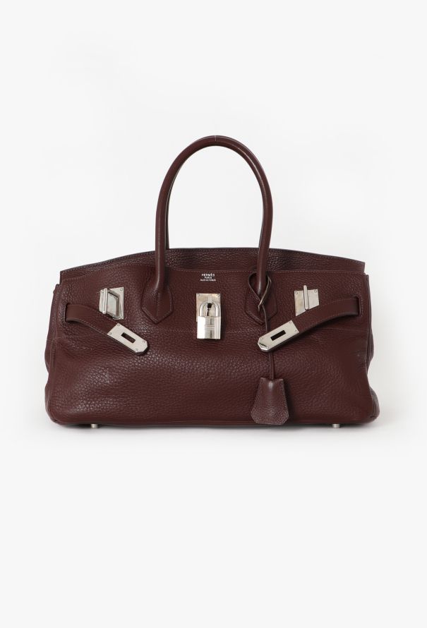 Hermès Brown Clemence JPG Birkin Shoulder - 3 Hermès Brown Clemence JPG Birkin Shoulder - 3