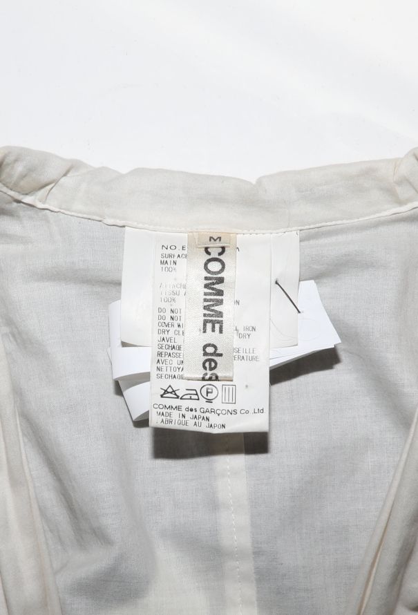 Comme des Garçons 1999 Bicolor Cotton Shift Dress - 5