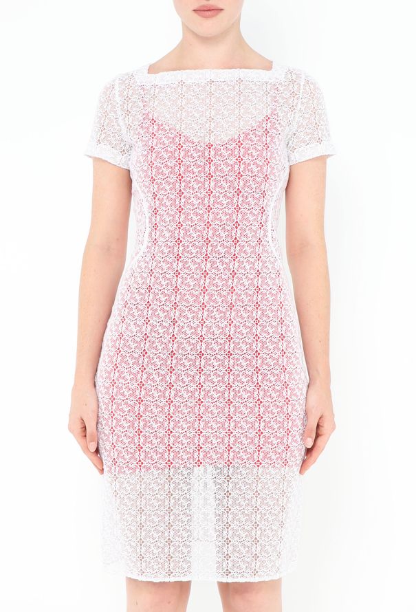 Alaïa S/S 2011 Geometric Lace Dress - 4