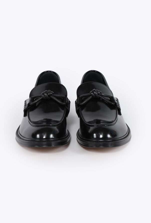Bottega Veneta 2024 Knotted Leather Loafers - 2