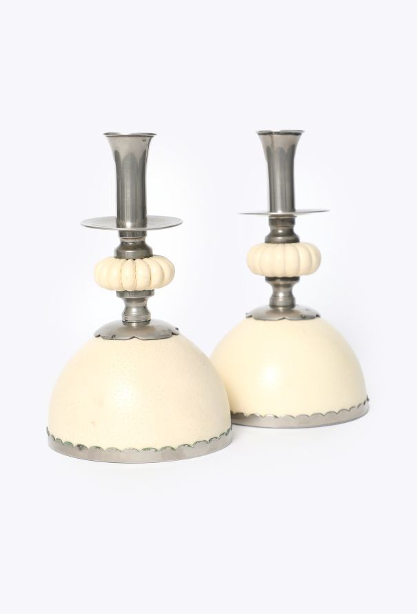 Dior Collector '70s Ostrich Egg Bougeoirs - 2