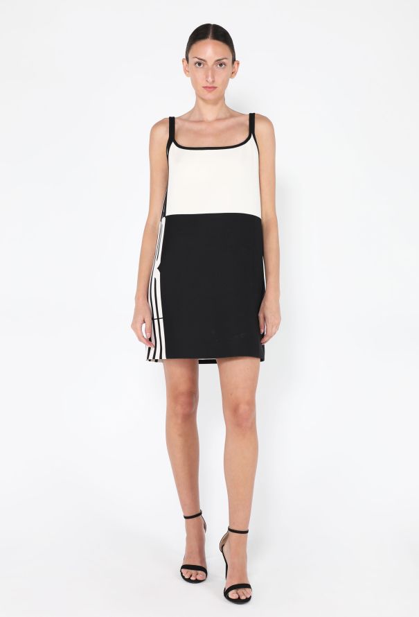 Dior Bicolor Logo Slip Dress, 2025 - 3