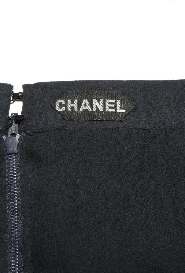 Chanel Haute Couture '90s Chiffon Skirt - 6