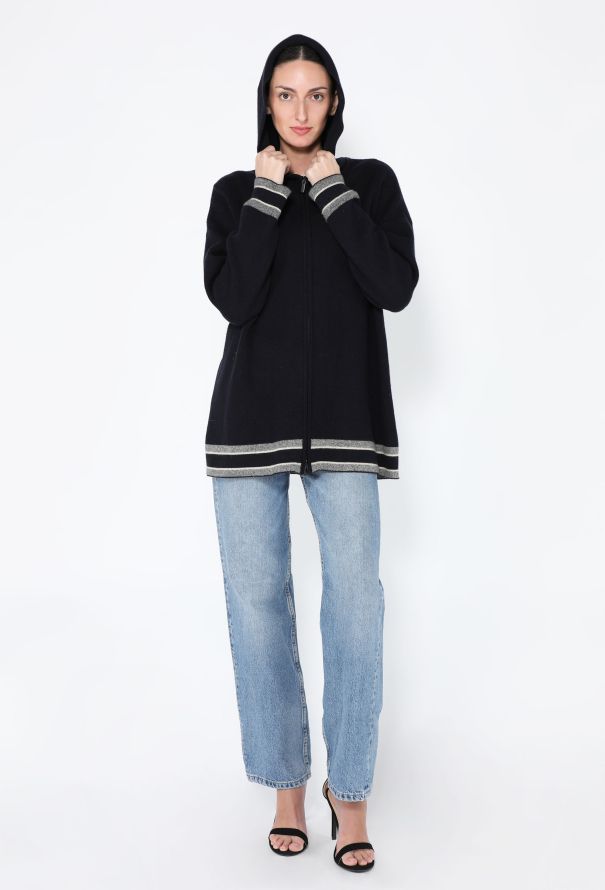 Dior 2020 Cashmere Zip Hoodie - 2