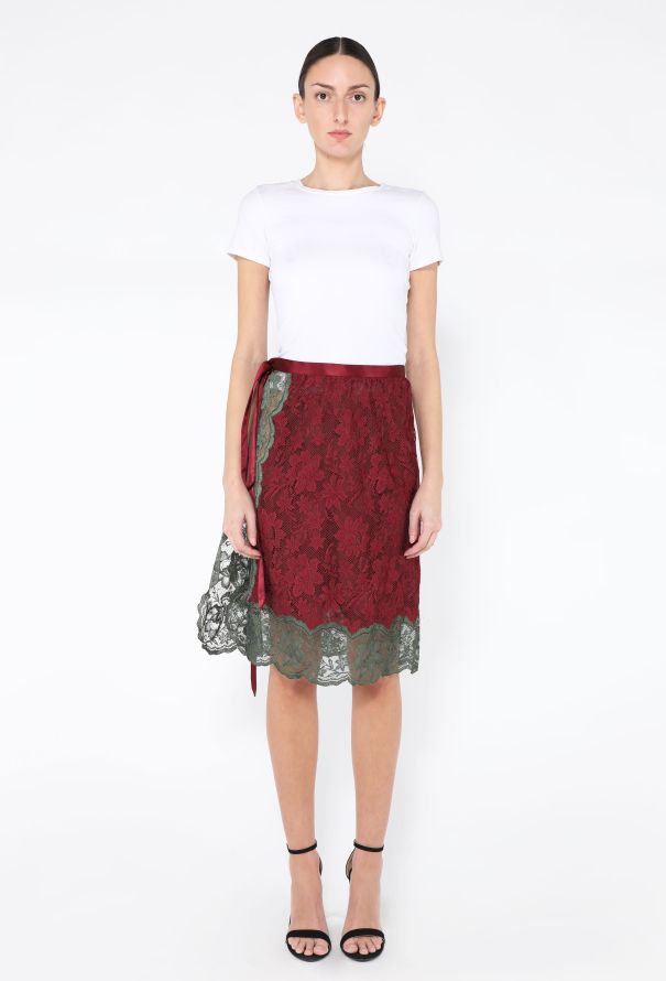 Valentino '80s Antique Lace Ensemble - 4