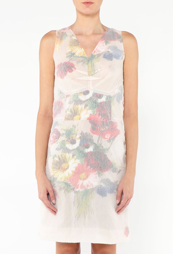 Céline Resort 2017 Floral Overlay Dress - 3