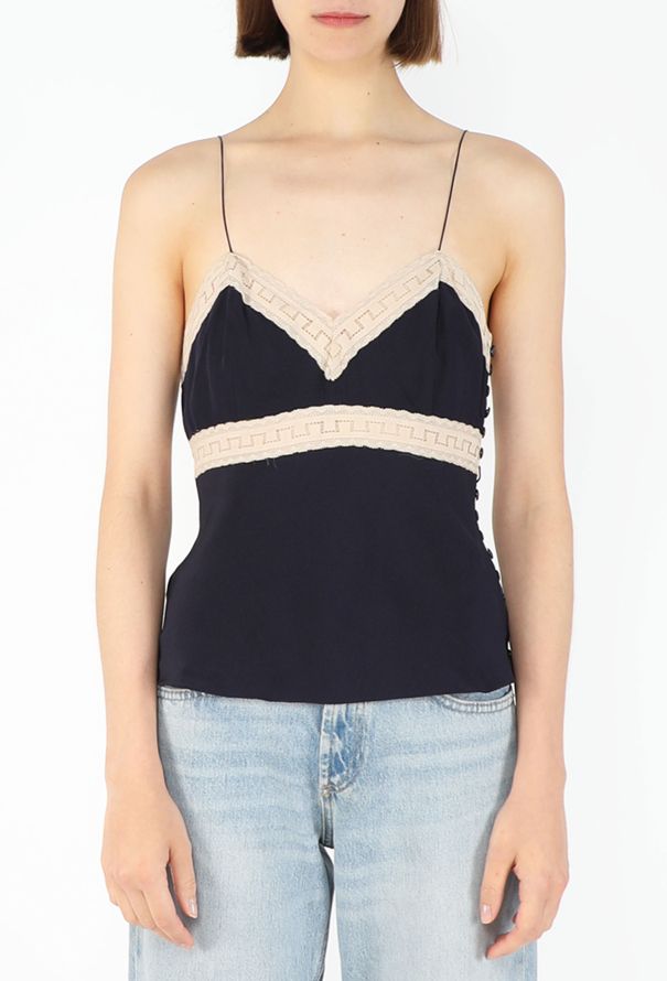 Chloé F/W 1999 Lace Trim Camisole - 1