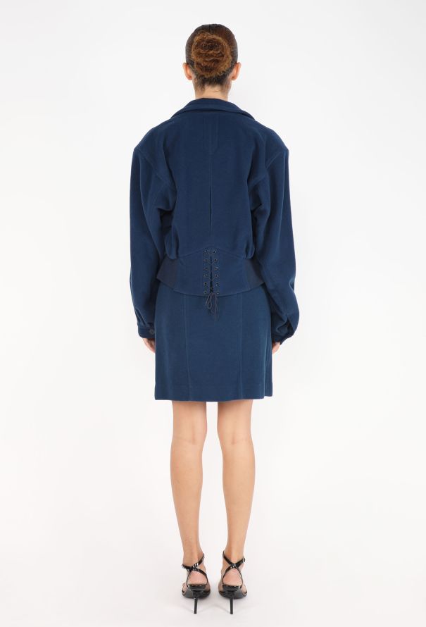 Alaïa Cinched Bomber Ensemble, F/W 1990 - 5