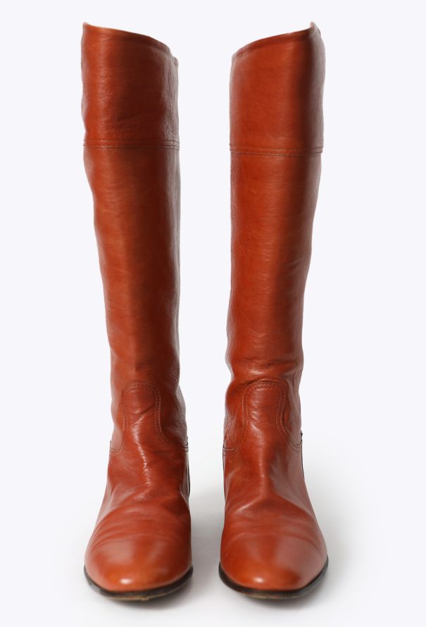 Hermès Leather Riding Boots - 2