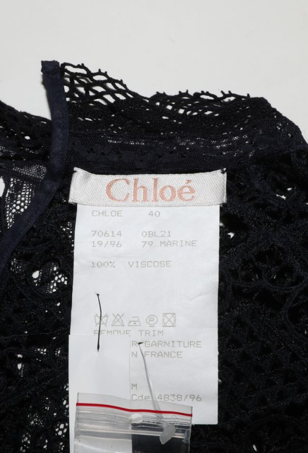 Chloé Broderie Lace Top, F/W 1999 - 6