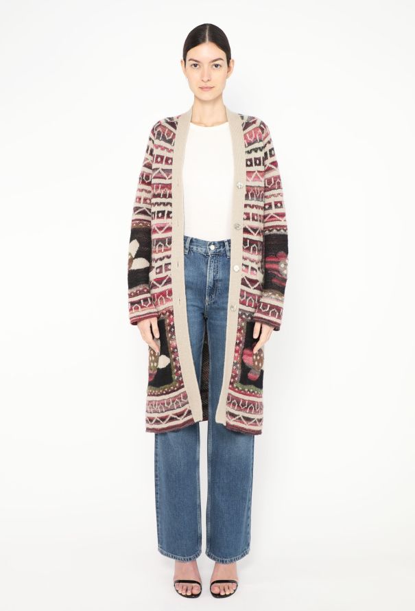 Chanel Pre-Fall 2009 Paris-Moscow Intarsia Cardigan - 3 Chanel Pre-Fall 2009 Paris-Moscow Intarsia Cardigan - 3