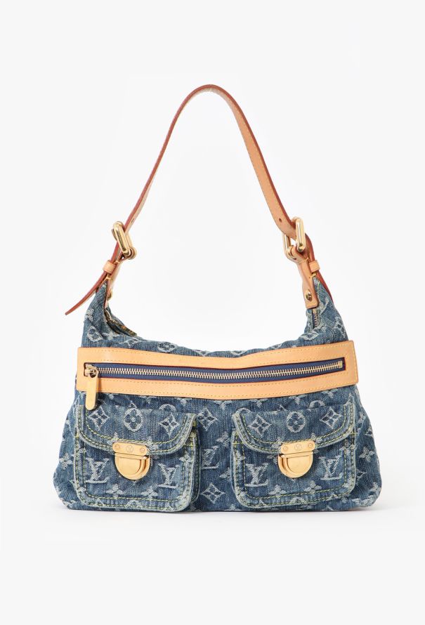 Louis Vuitton Monogram Denim Baggy PM - 1