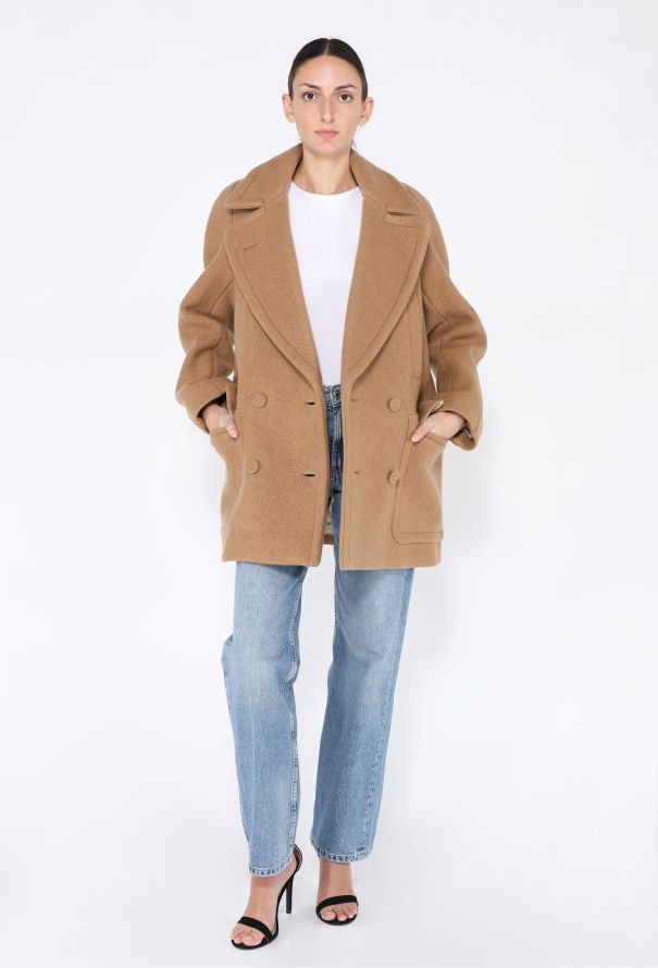 Dries Van Noten 2024 Randia Double-Breasted Peacoat - 3