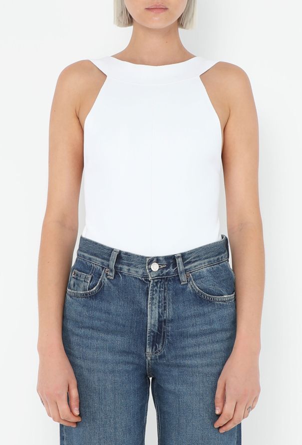 Khaite S/S 2024 Ribbed Campagna Bodysuit - 4