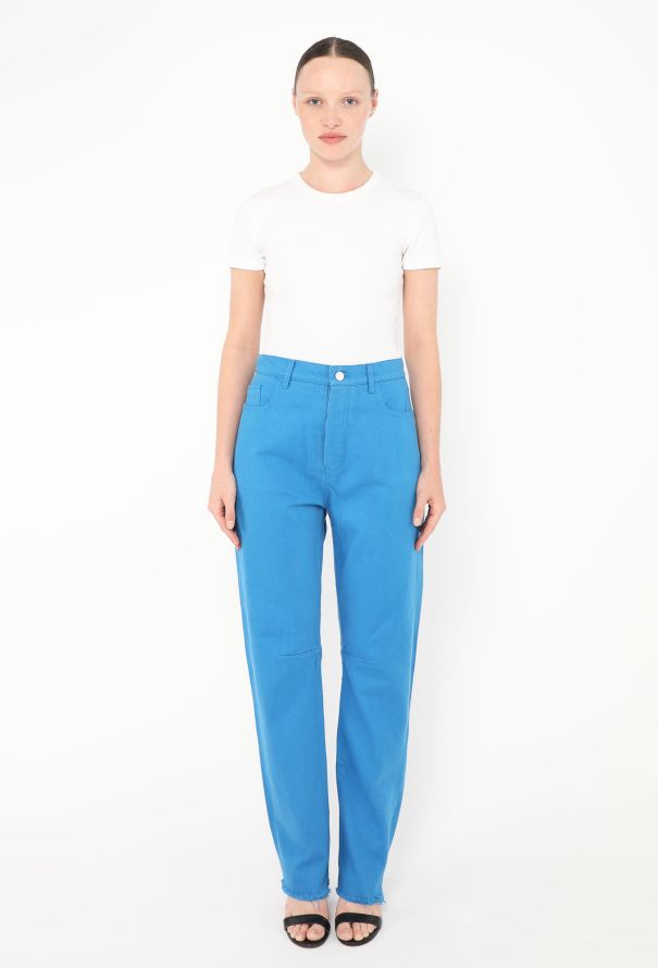 Céline Pre-Fall 2018 Frayed Hem Jeans - 1