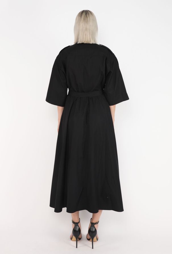 Céline Belted Calèche Cotton Dress, 2022 - 6