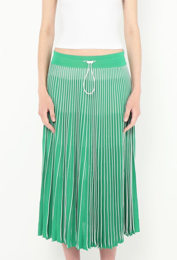 Valentino Resort 2018 Bicolor Pleated Skirt - 4
