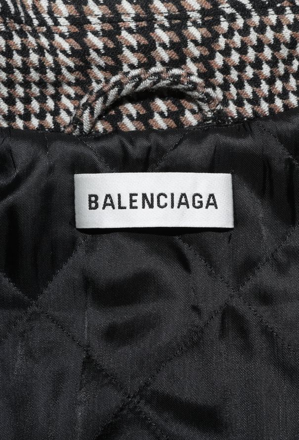 Balenciaga Pre-Fall 2018 Houndstooth Coat - 8 Balenciaga Pre-Fall 2018 Houndstooth Coat - 8