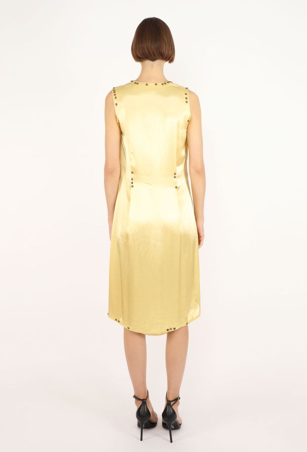 Maison Margiela Studded Satin Dress, F/W 2006 - 6