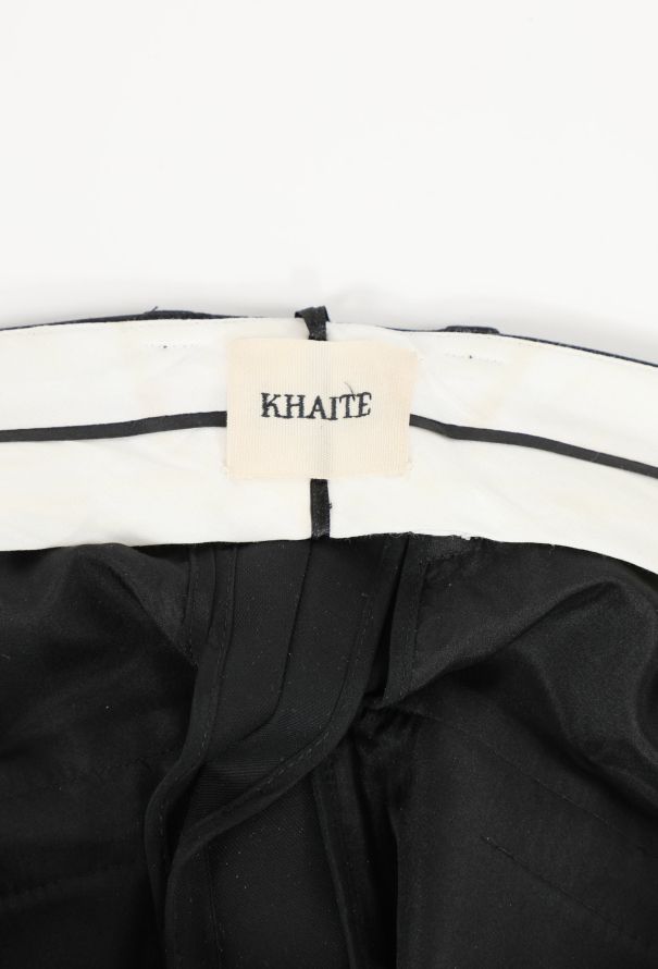 Khaite Wide-Leg Cuffed Trousers - 5 Khaite Wide-Leg Cuffed Trousers - 5
