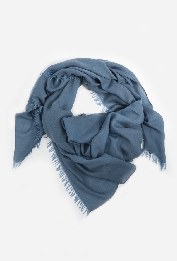 Hermès Herringbone Cashmere Shawl - 3