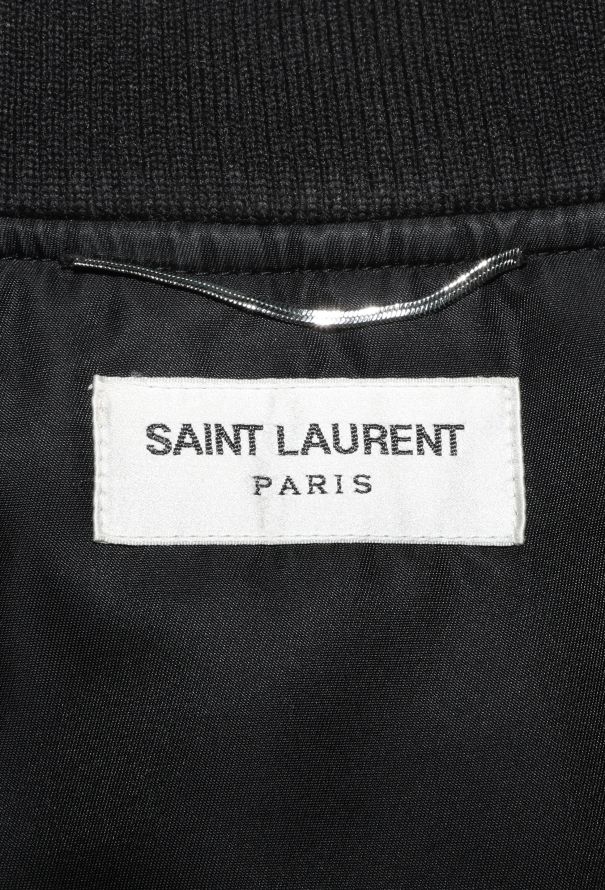Saint Laurent Épaulette Bomber Jacket - 6