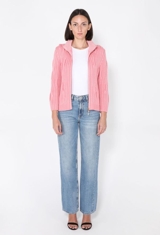 Chanel Cashmere Zip Cardigan, 2014 - 4
