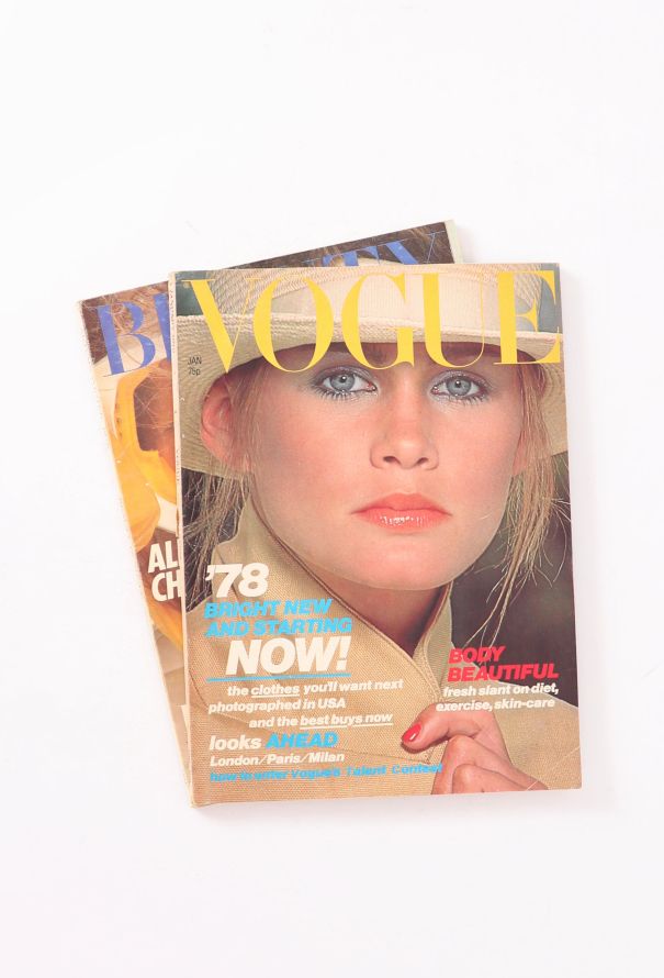 VOGUE UK 1978 Albert Watson Cover Set - 3 VOGUE UK 1978 Albert Watson Cover Set - 3
