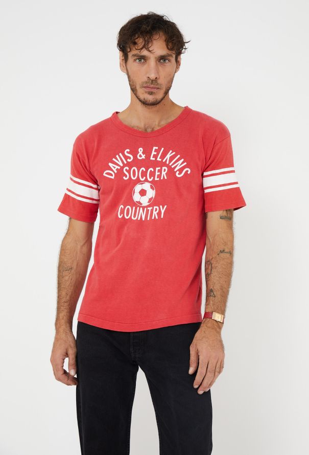 Men's Vintage '70s Champion Soccer T-Shirt - 1