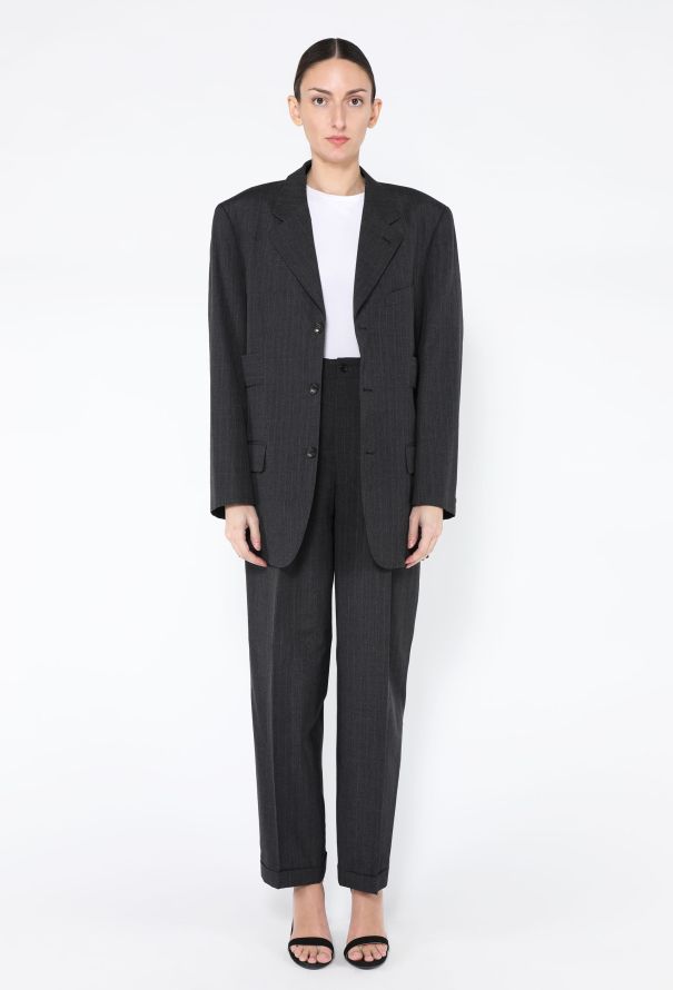 Comme des Garçons 1994 Wool Pinstripe Suit - 3