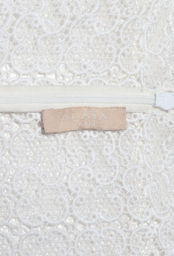 Alaïa S/S 2011 Geometric Lace Dress - 7