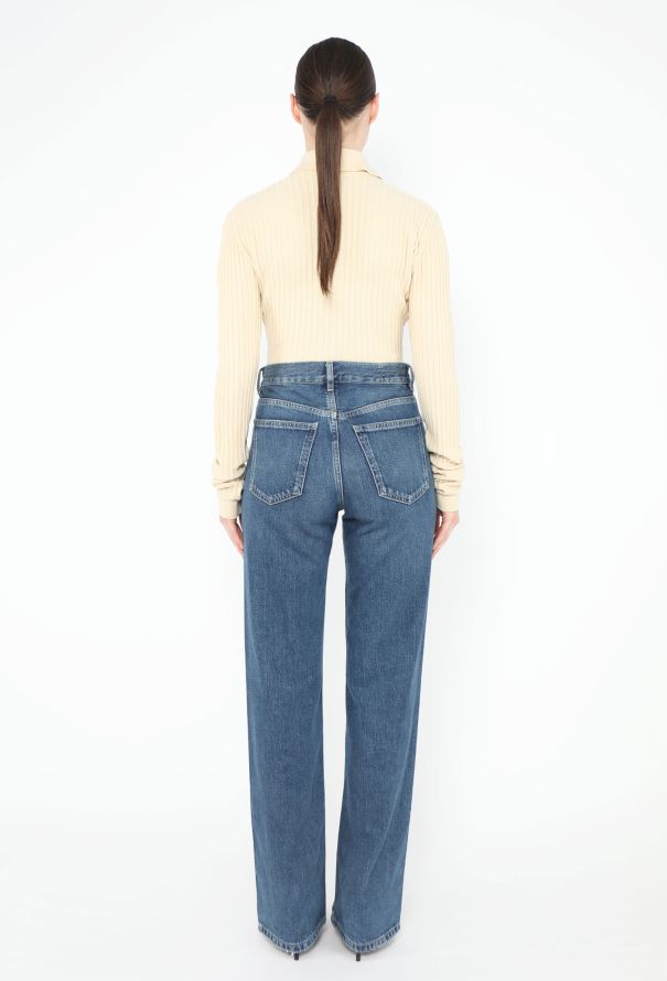 Alaïa Vintage Ribbed Zip Bodysuit - 4 Alaïa Vintage Ribbed Zip Bodysuit - 4
