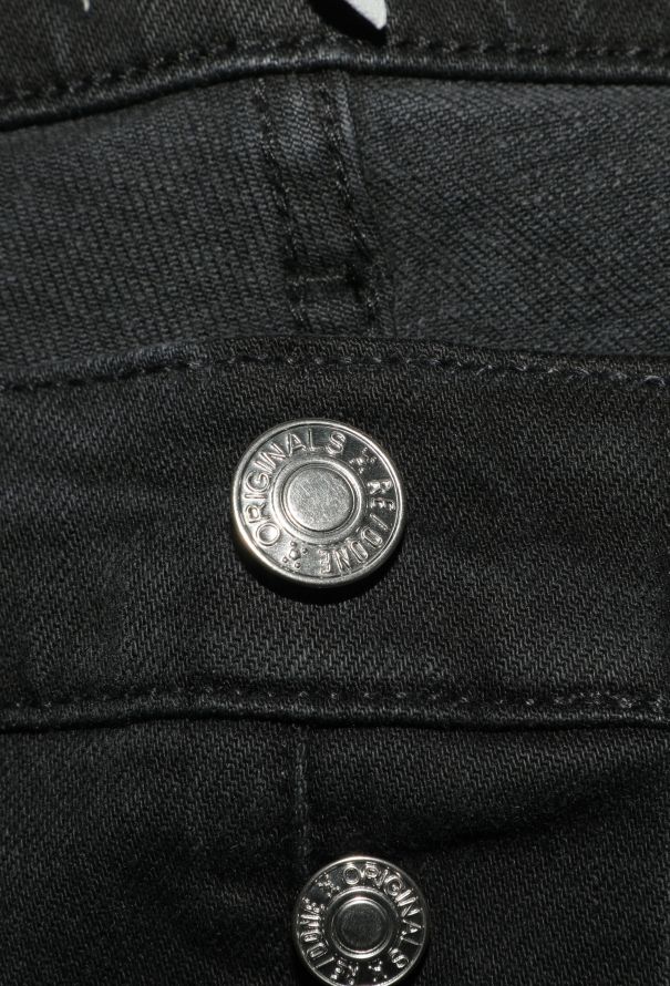 Re/Done '70s Stove Pipe' Jeans Black - 8